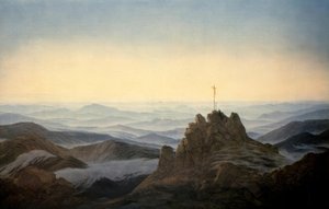 巨人山の明日 作： Caspar David Friedrich